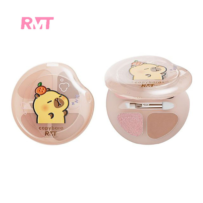 【小马宝莉联名】罗小曼官方卧蚕盘四色眼影盘新款下至高光综合盘 57元