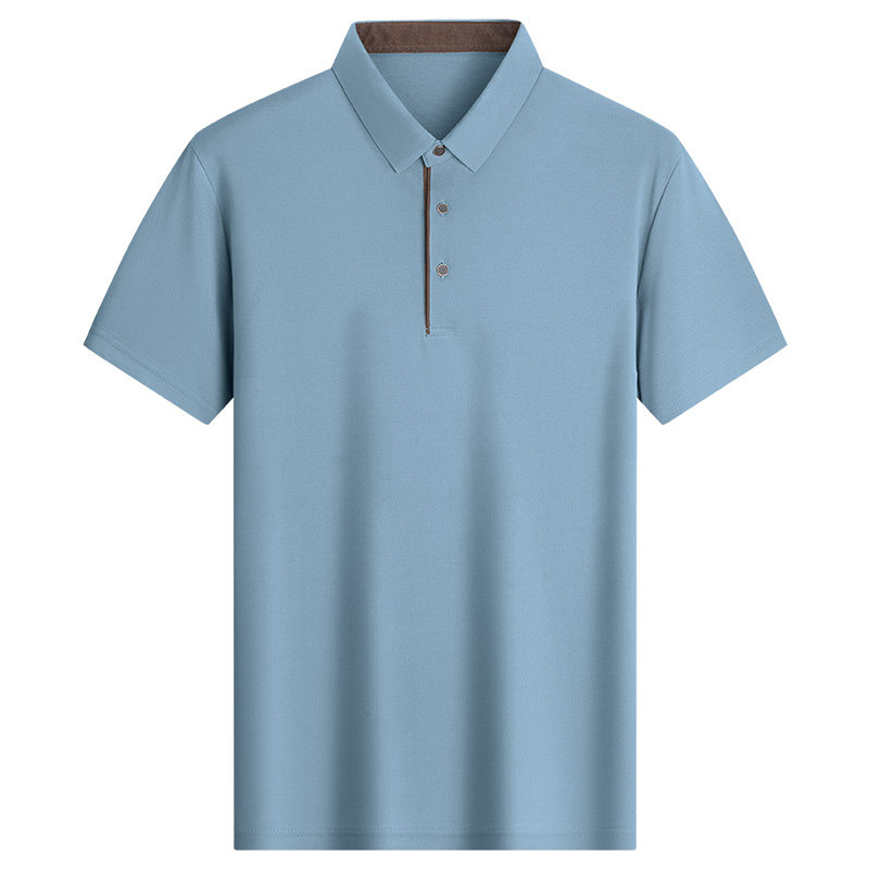 【夏季套装合集】罗蒙男士商务休闲短袖POLO衫薄款T恤直筒休闲裤 39元