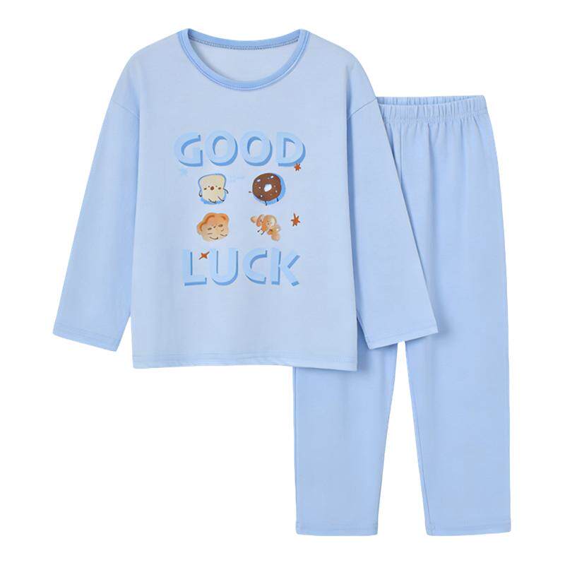 红豆儿童睡衣纯棉男童女童家居服春夏季全棉26款男女孩空调服透气 35.8元