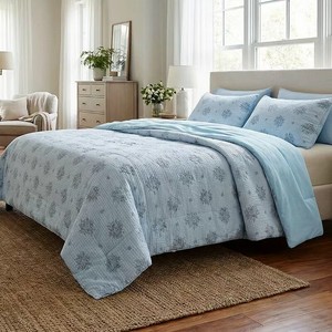 北极绒印花泡泡棉夏被夏凉被夏季空调被新款可机洗亲肤A类