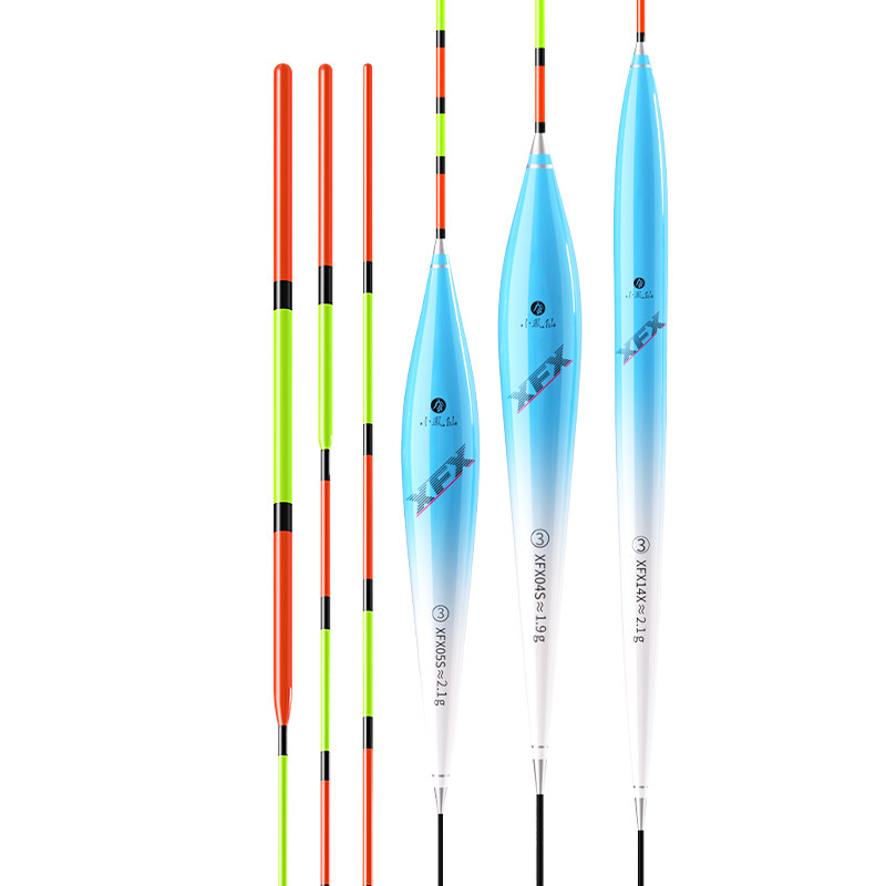 小凤仙鱼漂轻口高灵敏野钓浮漂正品鲫鱼漂加粗醒目纳米浅水漂套装 9.7元