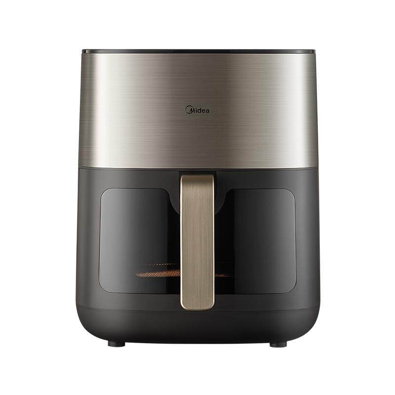 美的炎烤空气炸锅家用双热源大容量电烤箱智能新款多功能电薯条机 374元