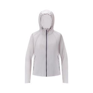 迪卡侬H500防晒衣女外穿凉感轻薄透气原纱防晒服防泼水皮肤衣ODH