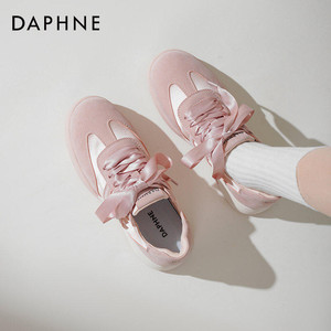 达芙妮浅口单鞋女春夏2026清仓休闲小白鞋子女法式玛丽珍高跟鞋女