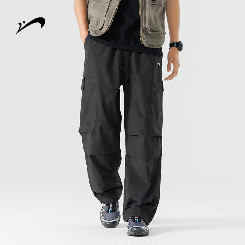 【特价清仓】贵人鸟登山工装裤男女同款2026宽松直筒运动休闲裤 37元