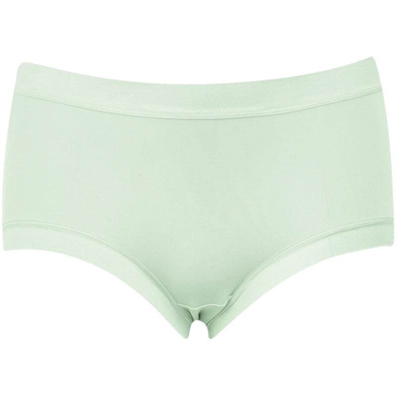 松山棉店莫代尔女士内裤大码纯棉抗菌加长裆三角裤无痕不夹臀短裤 39.9元