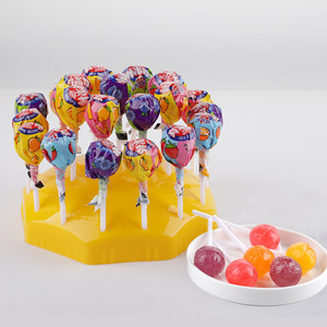 蜡笔小新300g果汁维C棒棒糖袋装水果味儿童糖果零食过年年货节