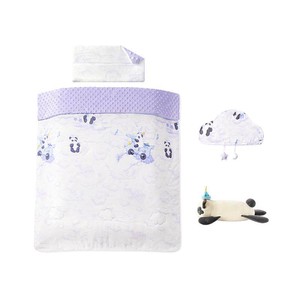 babycare新生儿宝宝礼盒礼物安抚床品套装婴儿儿童幼儿园被子毯子