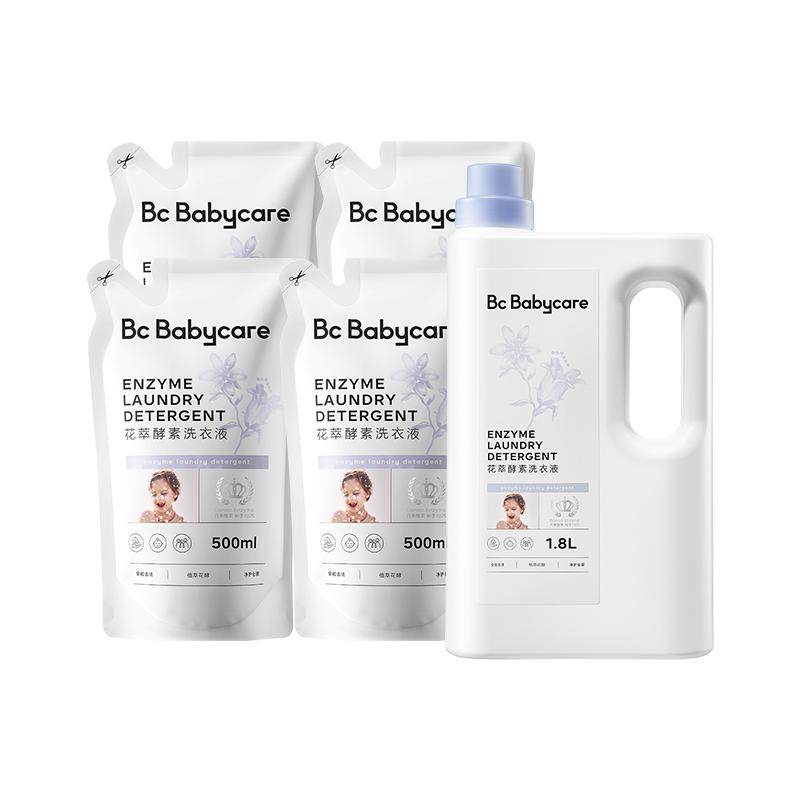 babycare花萃酵素宝宝香氛洗衣液儿童专用除菌 159.04元