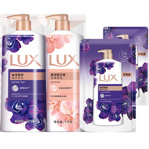 【下拉享补贴】力士精油香氛幽莲桃花沐浴露家庭装2.6kg
