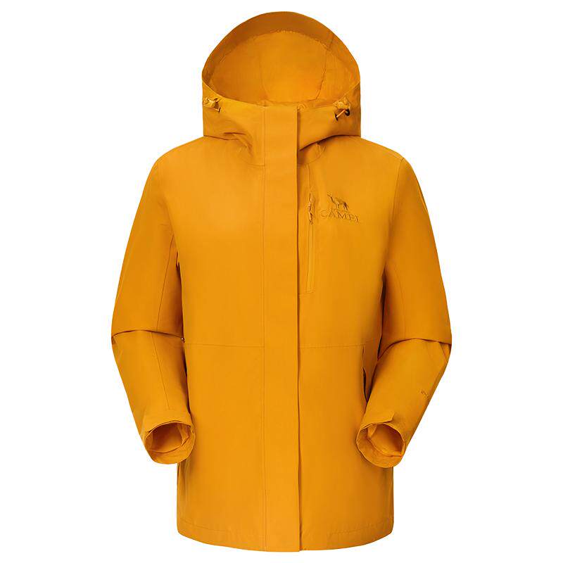 骆驼王者凯甲单层硬壳冲锋衣男女春季户外防风防水外套旅游登山服 339元