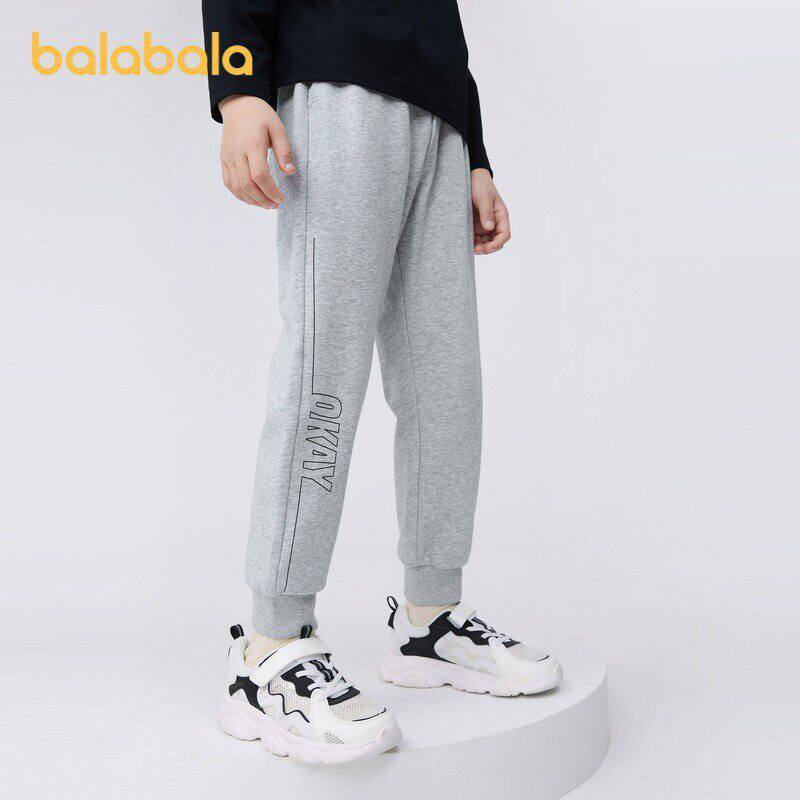 巴拉巴拉童装儿童裤子春装款运动裤男童休闲卫裤女童长裤百搭洋气 129元