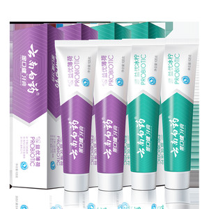 云南白药牙膏益生菌清洁口腔激爽薄荷清新口气套装官方正品旗舰店