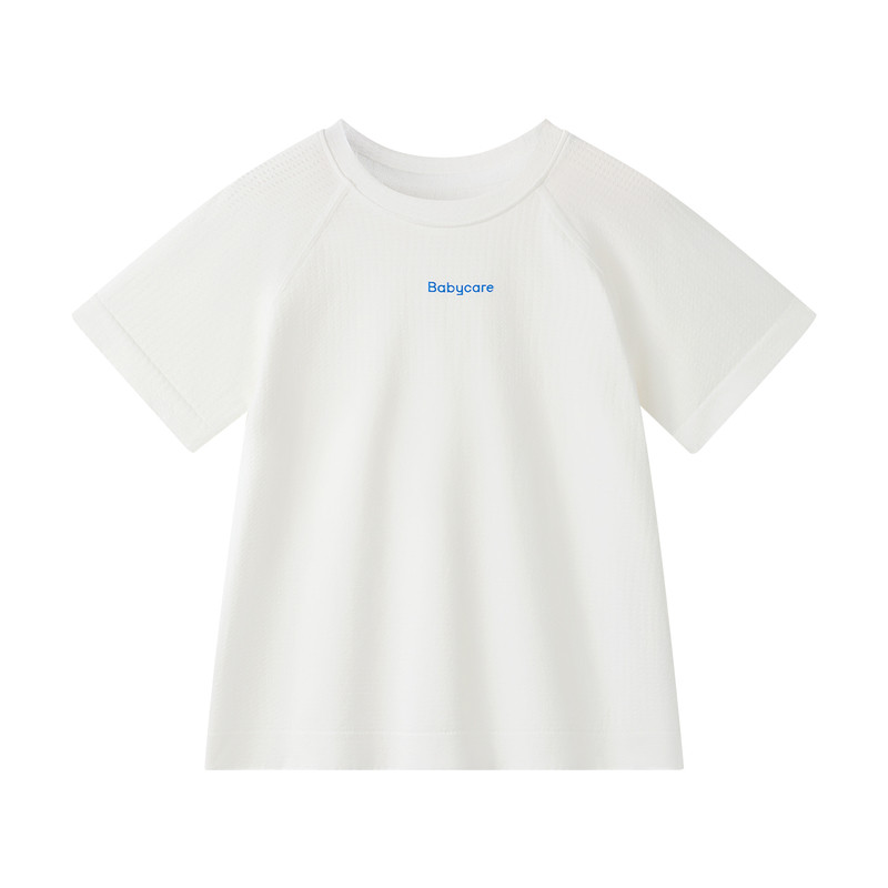 【烈儿宝贝直播间】Babycare一体织运动短袖宝宝凉风T恤儿童短袖 69元