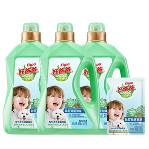 好爸爸婴儿洗衣液除螨除菌除味专用儿童宝宝大人通用洗衣官方正品