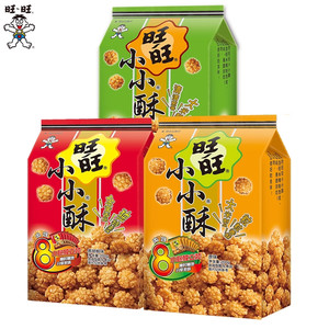 旺旺小小酥200g原味解馋小零食小吃分享膨化怀旧办公室休闲鸡肉味