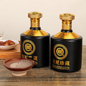 5白水杜康浓匠珍藏系列52度浓香型白酒一箱2瓶手提礼盒款500ml*2