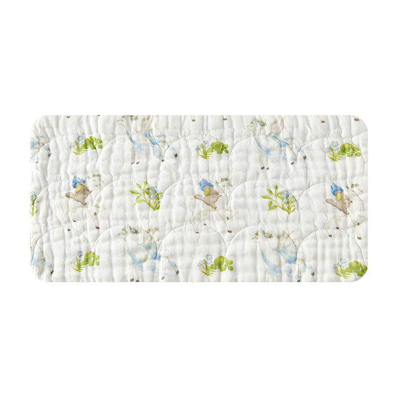 babycare新生儿云片枕头婴儿纱布透气吸汗宝宝枕头拍嗝巾0-3月 34.9元