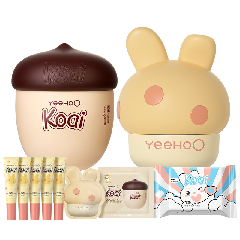 英氏儿童面霜宝宝蘑菇霜婴儿身体润肤乳春夏高保湿补水滋润坚果霜 19元