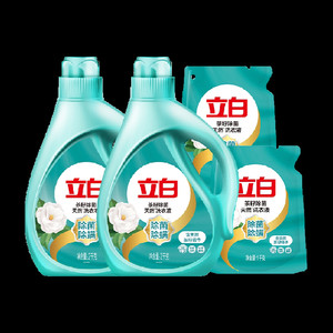 【下拉享补贴】立白洗衣液整箱12斤茶籽除菌除螨6KG