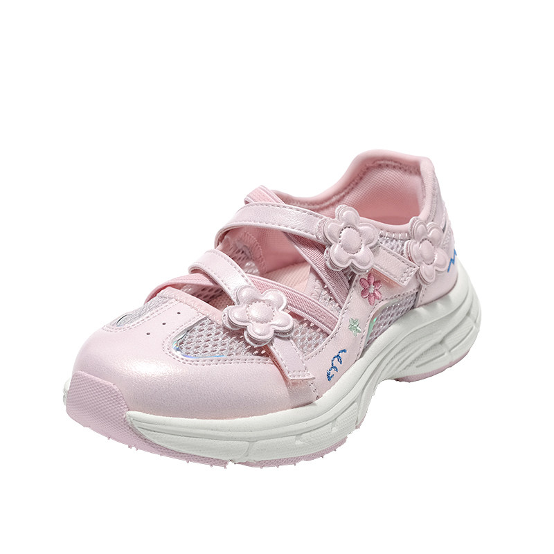 百丽童鞋儿童运动鞋女童厚底玛丽珍2026春季新款小女孩透气网面鞋 179元