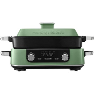 详情领优惠】摩飞多功能料理锅电蒸煮炒煎炖一体家用火锅烹饪机