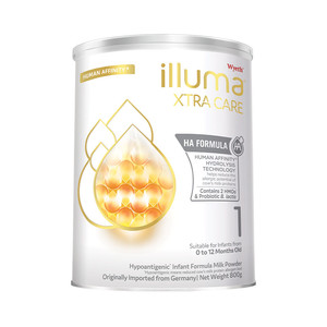 惠氏启赋敏适1段新生婴儿适度水解奶粉800g 港版进口奶粉0-12个月