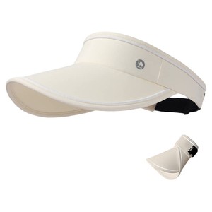 骆驼小蛋卷防晒空顶帽女夏防紫外线骑车吹不翻户外跑步遮太阳帽子