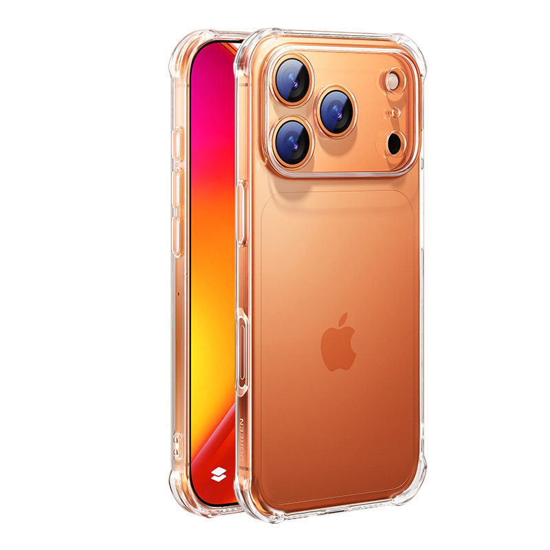 绿联适用苹果17手机壳iPhone17ProMax新款透明16Pro防摔磁吸保护套气囊女15镜头全包男pm超薄14散热高级ip17e 16.9元