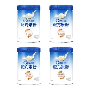【囤货壕礼多】嘉宝配方米粉A2β-酪蛋白HMO高铁婴儿米粉4罐