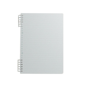 晨光B5活页线圈本不硌手横线笔记本子网格多规格A4可拆卸替芯加厚学生初高中生考研错题本ins风线圈本