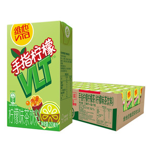 【新品上市】Vita维他手指柠檬柠檬茶柠檬味茶饮料250ml*24盒