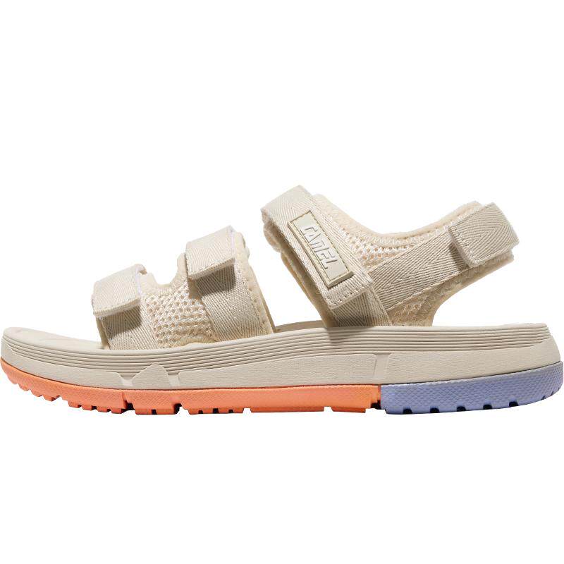 骆驼踏浪运动鞋凉鞋女2026夏季女鞋防滑软底沙滩鞋女士魔术贴鞋子 139元