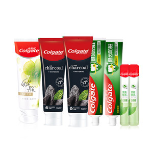 【淘享百补】高露洁竹炭健齿防蛀家庭装D