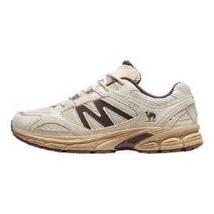 骆驼慢跑鞋2026新款抓地黑色复古休闲鞋透气软弹跑步鞋运动鞋男鞋