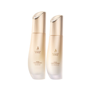 袋鼠妈妈小麦水乳套装2件套柔肤水乳液敏感肌护肤品保湿专用正品