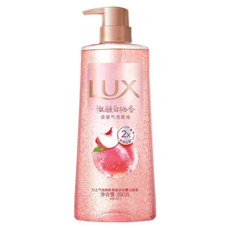 【孙颖莎同款】力士气泡沐浴露清爽香氛白桃桂花爽肤沐浴乳液正品 19.9元