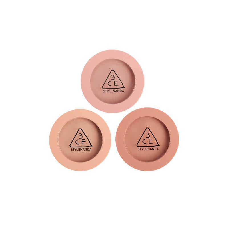 【下拉详情更优惠】3CE单色腮红多用膏小方块膨胀收缩氛围色送礼