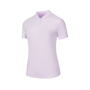 鸿星尔克polo衫女款夏季新款女士防晒短袖t恤运动上衣速干衣女装