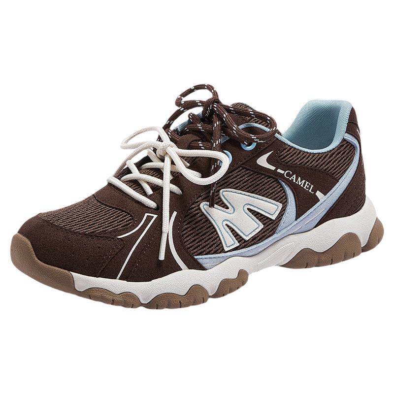 【李柯以同款】骆驼轻云德训鞋女鞋2026春季新款户外休闲运动鞋女 269元