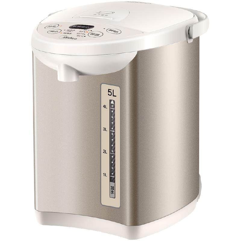 美的电热水瓶不锈钢电热水壶保温一体全自动智能恒温大容量电水壶 164元