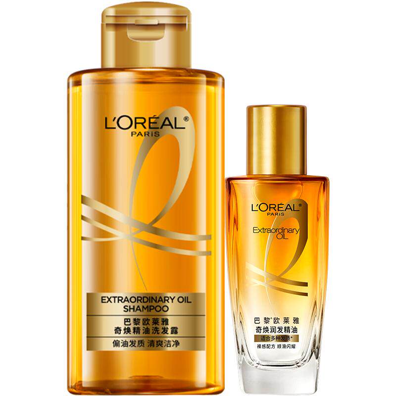 欧莱雅小金瓶护发精油大金瓶洗发水柔顺顺滑改善毛躁烫染受损女 26.9元