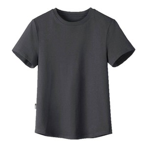 热巴同款骆驼正肩T神短袖T恤女白色冰感短款打底弹力修身显瘦上衣