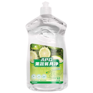 APG果蔬餐具净洗洁精830g温和植萃去农残99.9%清洁剂