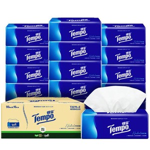 臻选得宝经典无香4层加厚抽纸纸巾家庭箱装新旧交替M码