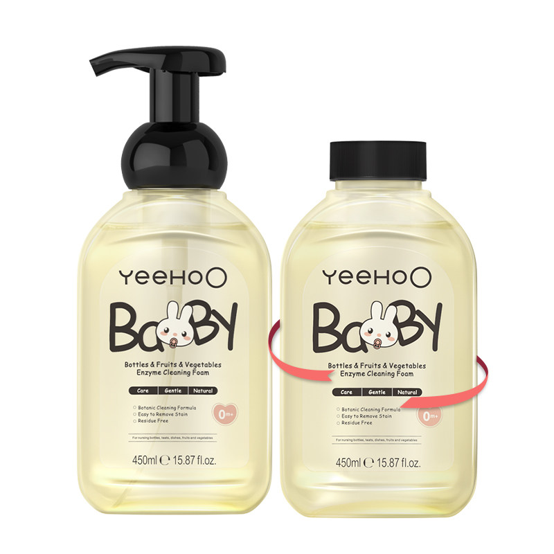 英氏奶瓶清洗剂婴儿玩具清洗液洗洁精宝宝专用洗奶瓶液果蔬清洁剂 34.1元