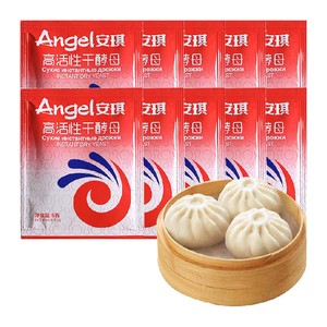 安琪低糖高活性干酵母子包子馒头家用食用烘焙原料发酵粉
