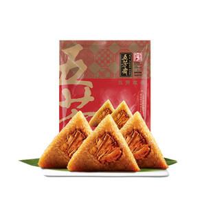 五芳斋粽子鲜肉粽新鲜粽端午团购速食礼品蛋黄肉粽豆沙粽嘉兴特产