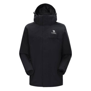 骆驼雨神2.0版户外冲锋衣三合一抓绒内胆可拆卸防水登山外套男女