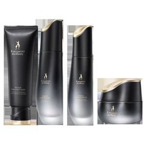 袋鼠妈妈燕窝护肤品套装紧致抗皱可用精华水乳化妆品送礼官方正品